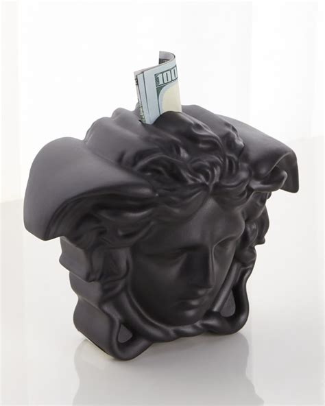 versace money box|versace bank money box.